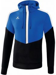 Erima Bluza "Squad" w kolorze niebiesko-czarnym rozmiar: M. Czarne bluzy z kapturem męskie Erima, m. Za 87.81 zł.