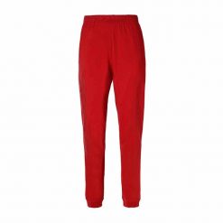 Spodnie do biegania Kappa Costi. Czerwone spodnie dresowe męskie Kappa, bez wzorów, z dresówki. Za 188.00 zł.