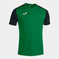 Koszulka do piłki nożnej męska Joma Academy IV. Czarne t-shirty sportowe męskie Joma, m, bez ramiączek, do piłki nożnej. W wyprzedaży za 82.50 zł.