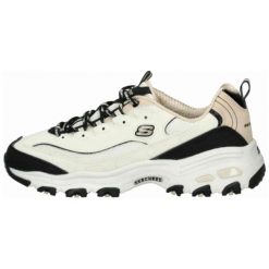Buty Damskie Skechers D'lites 150536-Ntbk Sportowe Beżowo-Czarne 41. Brązowe buty sportowe na co dzień damskie Skechers, bez wzorów. Za 339.00 zł.