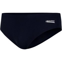 Slipy pływackie męskie Aqua Speed Alan. Niebieskie kąpielówki męskie Aqua-Speed, m, bez wzorów, do pływania. Za 53.91 zł.