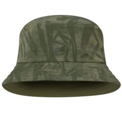 Kapelusz turystyczny unisex Buff Adventure Bucket Hat. Zielone kapelusze damskie Buff, bez wzorów, z elastanu. Za 143.10 zł.