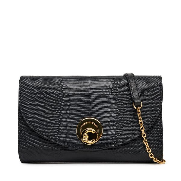 Torebka Coccinelle. Czarne torebki klasyczne damskie Coccinelle, bez wzorów, wizytowe, bez kołnierzyka, bez ramiączek. Za 869.99 zł.