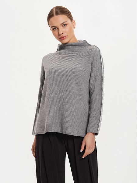 Weekend Max Mara Sweter Fanfara 2426366178 Szary Relaxed Fit. Szare swetry klasyczne damskie Max Mara Leisure, xs, z wełny, bez kołnierzyka. Za 759.99 zł.
