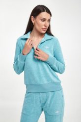 Bluza damska frotte AERONAUTICA MILITARE. Bluzy bez kaptura damskie AERONAUTICA MILITARE, xs. W wyprzedaży za 396.75 zł.