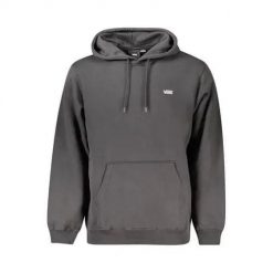 Bluza sportowa męska Vans vn000p21. Czarne bluzy sportowe męskie Vans, bez wzorów, klasyczne, bez kołnierzyka, bez ramiączek. Za 439.99 zł.