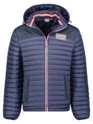 Geographical Norway Kurtka pikowana "Adalmo" w kolorze granatowym rozmiar: XL. Niebieskie kurtki męskie Geographical Norway, xl, bez wzorów, bez kaptura. Za 250.35 zł.
