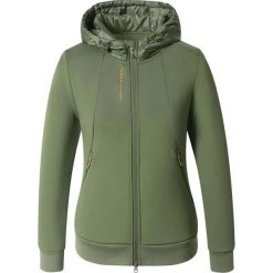Damska bluza z kapturem zapinana na zamek Covalliero. Zielone bluzy z kapturem damskie COVALLIERO, m, z materiału. Za 377.00 zł.