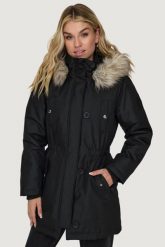 Parka Kobieta ONLY ONLIRIS FUR WINTER PARKA CC 2023 OTW. Czarne parki damskie Only, na zimę, m, bez wzorów, z syntetyku. Za 297.70 zł.