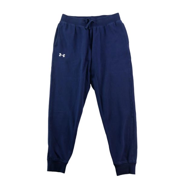 Second life - Spodnie dresowe męskie Coupe Loose granatowe - Stan dobry. Niebieskie spodnie sportowe męskie Under Armour, z dresówki. Za 116.16 zł.