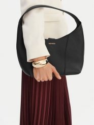 GINO ROSSI Torebka EO-LA321-1072 Czarny. Czarne torebki klasyczne damskie Gino Rossi, bez wzorów, ze skóry, bez dodatków. Za 469.99 zł.