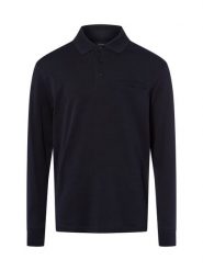 James Męska koszulka polo z długim rękawem Mężczyźni Bawełna niebieski jednolity, M. Niebieskie koszulki męskie z długim rękawem James, m, z bawełny. Za 179.95 zł.