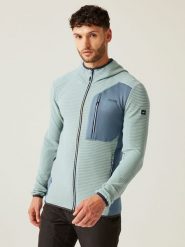 Regatta Kurtka polarowa "Lakewright" w kolorze błękitnym rozmiar: XL. Niebieskie kurtki męskie Regatta, xl, bez wzorów, z polaru, bez kaptura. Za 135.17 zł.