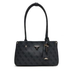 Torebka Guess. Szare torebki klasyczne damskie Guess, z aplikacjami, bez dodatków. Za 419.99 zł.