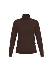 More & More Golf w kolorze ciemnobrązowym rozmiar: 40. Brązowe golfy damskie MORE & MORE, bez wzorów, bez ramiączek. Za 160.96 zł.