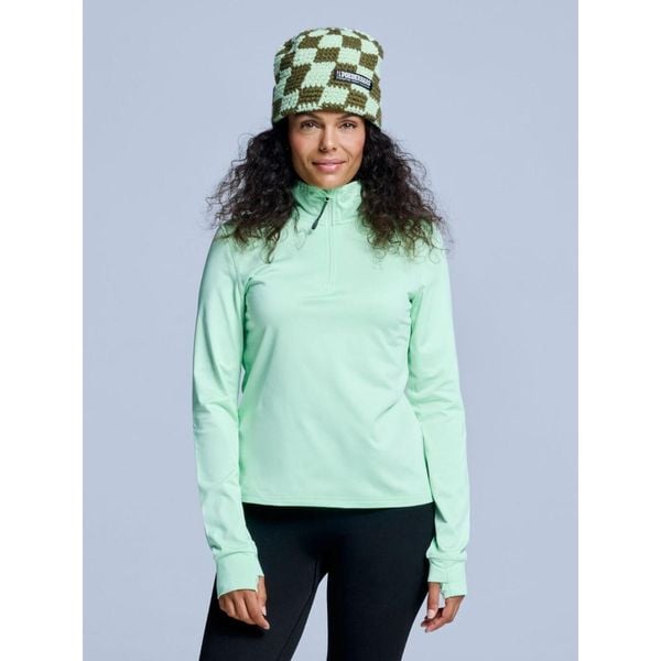 Bluza narciarska - Damskie - Arctic 2.0 - Avocado. Zielone bluzy bez kaptura damskie POEDERBAAS, m, z elastanu. W wyprzedaży za 177.72 zł.