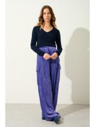 AUTHENTIC CASHMERE Kaszmirowy sweter "Galise" w kolorze granatowym rozmiar: M. Niebieskie swetry klasyczne damskie AUTHENTIC CASHMERE, m, z kaszmiru, bez kołnierzyka. Za 289.88 zł.