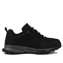Buty męskie trekingowe DK RIFTER. Czarne buty sportowe na co dzień męskie DK, z materiału, bez zapięcia, trekkingowe. Za 165.00 zł.