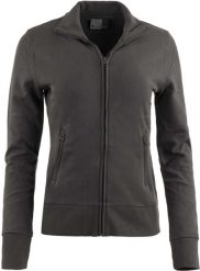 Bluza damska Promodoro Kurtka ze stójką Szara 2xl. Szare kurtki damskie Erima, xl, bez wzorów, z bawełny, bez kaptura. Za 73.68 zł.