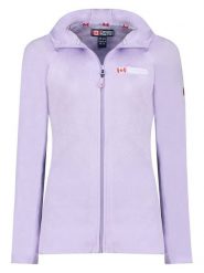 Canadian Peak Kurtka polarowa w kolorze fioletowym rozmiar: XL. Różowe kurtki damskie Canadian Peak, xl, bez wzorów, z polaru, bez kaptura. Za 69.91 zł.