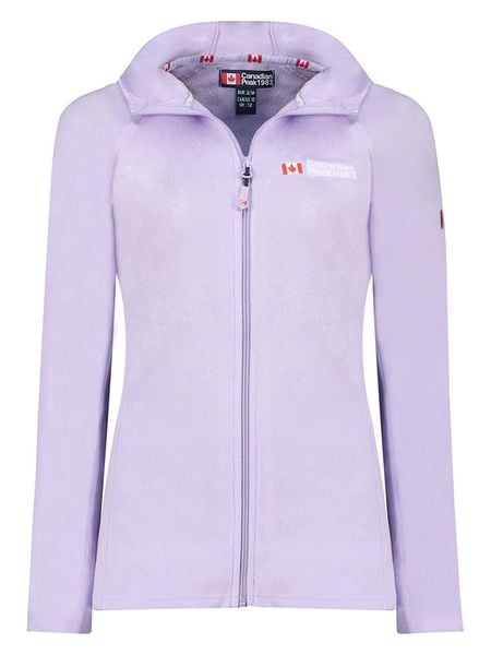 Canadian Peak Kurtka polarowa w kolorze fioletowym rozmiar: XL. Różowe kurtki damskie Canadian Peak, xl, bez wzorów, z polaru, bez kaptura. Za 69.91 zł.