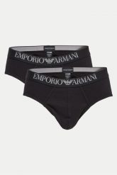 Slipy męskie 2-pak EMPORIO ARMANI UNDERWEAR. Slipki męskie Emporio Armani Underwear, bez wzorów. W wyprzedaży za 171.75 zł.