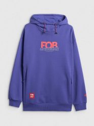 4F Bluza dresowa nierozpinana z kapturem męska - fioletowa S. Fioletowe bluzy z kapturem męskie 4f, m, z dresówki. Za 249.99 zł.