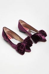 Baleriny Annabella Velvet CUSTOMMADE. Baleriny damskie Custommade, bez wzorów, bez obcasa. W wyprzedaży za 686.07 zł.