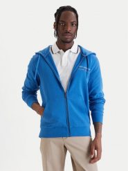 Tommy Hilfiger Bluza Brand Love MW0MW42462 Niebieski Regular Fit. Niebieskie bluzy bez kaptura męskie Tommy Hilfiger, l, z bawełny. Za 529.99 zł.