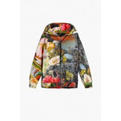 Bluza damska z kapturem Desigual Tessa. Brązowe bluzy z kapturem damskie Desigual, m, z materiału. Za 614.50 zł.