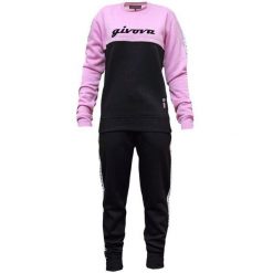Givova Donna Lila - Sportowy Dres Damski - Styl i Wygoda. Czarne spodnie dresowe damskie Givova, m, bez wzorów, z bawełny. Za 146.08 zł.