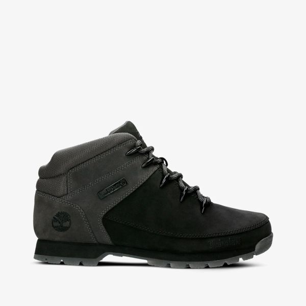 Timberland Euro Sprint Hiker Buty Outdoorowe męskie. Czarne buty trekkingowe męskie Timberland, z gumy, bez zapięcia, do biegania. W wyprzedaży za 547.99 zł.
