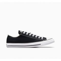 Buty na co dzień trampki unisex CONVERSE ALL STAR niskie. Czarne trampki i tenisówki damskie Converse, bez wzorów, bez zapięcia. W wyprzedaży za 239.00 zł.