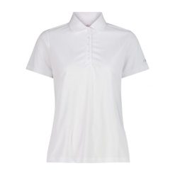 Koszulka damska turystyczna CMP 3T59676. Białe bluzki damskie CMP, l, bez wzorów, sportowe, bez kołnierzyka, bez ramiączek. Za 159.00 zł.