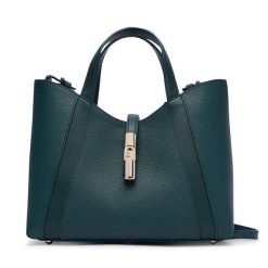 Torebka Furla. Zielone torebki klasyczne damskie Furla, bez wzorów, bez dodatków. Za 1,304.00 zł.
