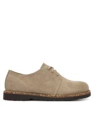 Birkenstock Półbuty Uppsala Low 1029721 Beżowy. Brązowe półbuty męskie Birkenstock, ze skóry, bez zapięcia. Za 639.99 zł.