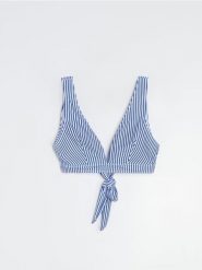 Góra od bikini braletka w paski - wielobarwny. Bikini damskie Sinsay, bez wzorów. Za 25.99 zł.