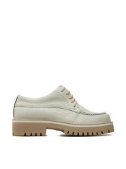 Fracap Trapery G100 Biały. Białe trapery damskie Fracap, ze skóry, bez obcasa. Za 1,149.00 zł.