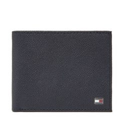 Portfel Tommy Hilfiger. Niebieskie portfele męskie Tommy Hilfiger, bez wzorów. Za 229.99 zł.