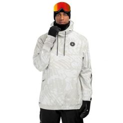 Kurtka snowboardowa męska W1 Tremblant. Białe kurtki męskie SIROKO, m, bez wzorów, z softshellu, bez kaptura. W wyprzedaży za 297.00 zł.