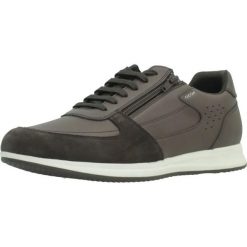 Buty GEOX U65H5A 0BC22 Szary. Szare buty trekkingowe męskie Geox, z syntetyku, bez zapięcia, na fitness i siłownię. Za 394.99 zł.