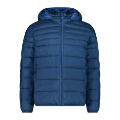 Kurtka z kapturem CMP Snaps. Czarne kurtki męskie CMP, m, bez wzorów, z puchu, z kapturem, narciarskie. Za 514.25 zł.