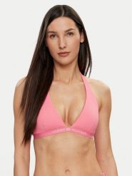 Tommy Hilfiger Góra od bikini UW0UW05257 Różowy. Czerwone bikini damskie Tommy Hilfiger, bez wzorów. Za 169.99 zł.