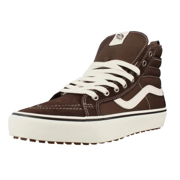 Buty VANS VN000Y613N11 SK8 HI Brązowy. Brązowe buty fitness męskie Vans, na fitness i siłownię. Za 467.99 zł.
