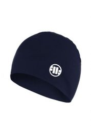 Czapka męska Pitbull Small Logo II. Niebieskie czapki męskie PITBULL, bez wzorów, z bawełny, sportowe. Za 49.00 zł.