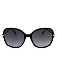 Carolina Herrera Damskie okulary przeciwsłoneczne w kolorze czarno-granatowym rozmiar: 58. Czarne okulary przeciwsłoneczne damskie carolina herrera. Za 379.95 zł.