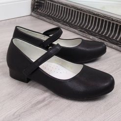 Baleriny dziewczęce na rzep czarne Vinceza 33. Czarne baleriny dziewczęce VINCEZA, bez wzorów. Za 40.00 zł.