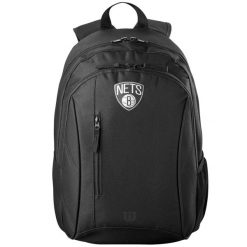 Plecak sportowo-turystyczny Wilson NBA Team Brooklyn Nets Backpack 30 L. Czarne plecaki damskie Wilson, bez wzorów. Za 149.99 zł.
