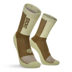 Skarpety rowerowe MTB Kolarstwo Siroko MTB Shred Matcha. Zielone skarpetki damskie SIROKO, bez wzorów. Za 71.00 zł.