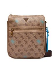 Guess Saszetka HMMICT P5417 Beżowy. Brązowe saszetki męskie Guess, ze skóry. Za 269.99 zł.